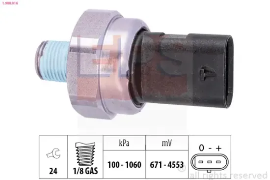Sensor, Öldruck EPS 1.980.016 Bild Sensor, Öldruck EPS 1.980.016