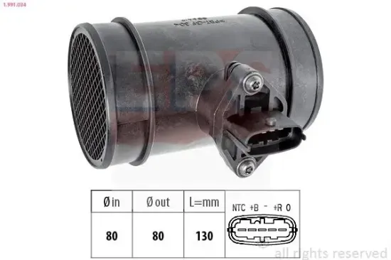 Luftmassenmesser EPS 1.991.034 Bild Luftmassenmesser EPS 1.991.034
