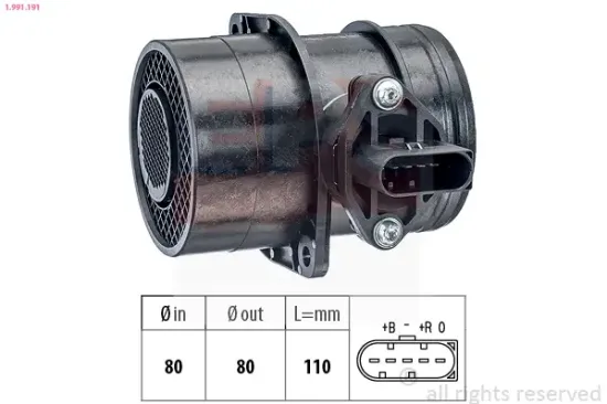 Luftmassenmesser EPS 1.991.191 Bild Luftmassenmesser EPS 1.991.191