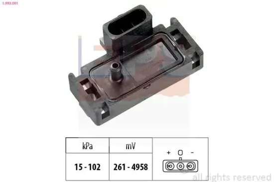 Luftdrucksensor, Höhenanpassung EPS 1.993.001 Bild Luftdrucksensor, Höhenanpassung EPS 1.993.001