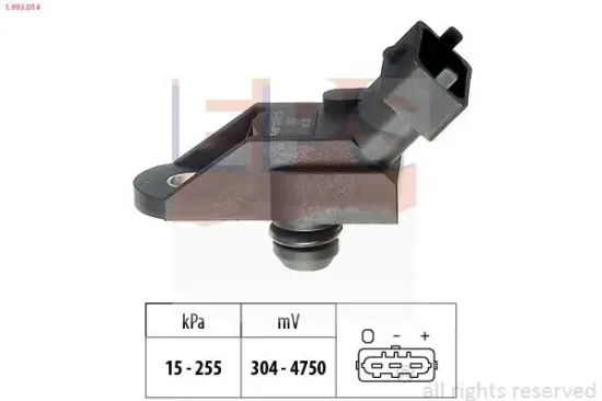 Luftdrucksensor, Höhenanpassung EPS 1.993.014 Bild Luftdrucksensor, Höhenanpassung EPS 1.993.014