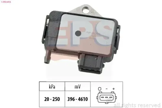 Luftdrucksensor, Höhenanpassung EPS 1.993.016 Bild Luftdrucksensor, Höhenanpassung EPS 1.993.016