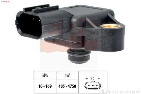 Luftdrucksensor, Höhenanpassung EPS 1.993.026 Bild Luftdrucksensor, Höhenanpassung EPS 1.993.026