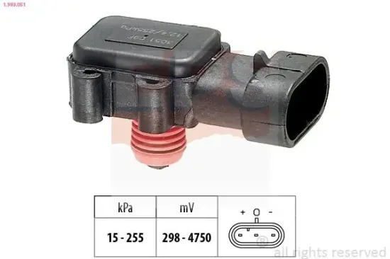 Luftdrucksensor, Höhenanpassung EPS 1.993.051 Bild Luftdrucksensor, Höhenanpassung EPS 1.993.051