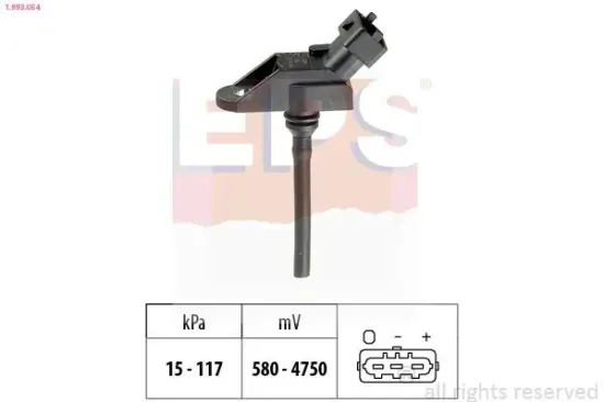 Luftdrucksensor, Höhenanpassung EPS 1.993.054 Bild Luftdrucksensor, Höhenanpassung EPS 1.993.054