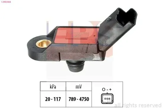 Luftdrucksensor, Höhenanpassung EPS 1.993.056 Bild Luftdrucksensor, Höhenanpassung EPS 1.993.056