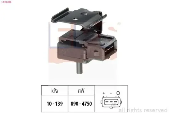 Luftdrucksensor, Höhenanpassung EPS 1.993.068 Bild Luftdrucksensor, Höhenanpassung EPS 1.993.068