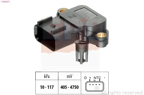 Luftdrucksensor, Höhenanpassung EPS 1.993.077 Bild Luftdrucksensor, Höhenanpassung EPS 1.993.077