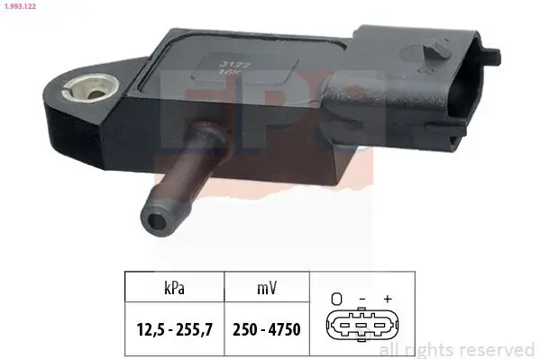 Luftdrucksensor, Höhenanpassung EPS 1.993.122