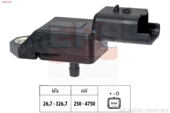 Luftdrucksensor, Höhenanpassung EPS 1.993.134 Bild Luftdrucksensor, Höhenanpassung EPS 1.993.134