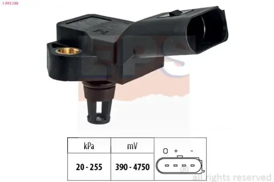 Luftdrucksensor, Höhenanpassung EPS 1.993.188 Bild Luftdrucksensor, Höhenanpassung EPS 1.993.188