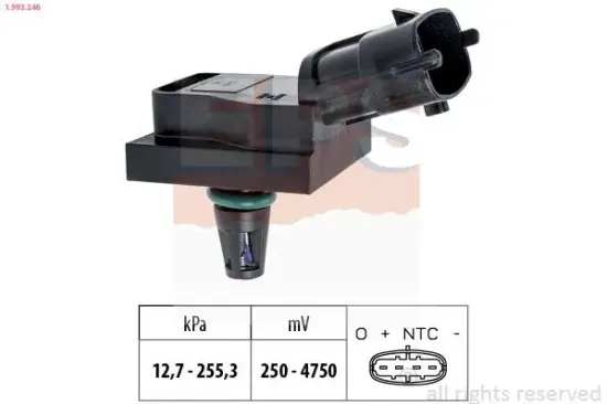 Luftdrucksensor, Höhenanpassung EPS 1.993.246 Bild Luftdrucksensor, Höhenanpassung EPS 1.993.246