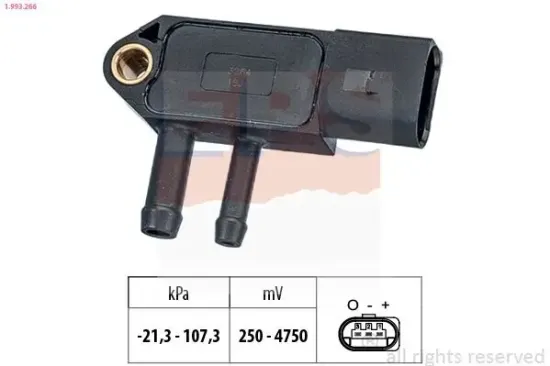 Sensor, Abgasdruck EPS 1.993.266 Bild Sensor, Abgasdruck EPS 1.993.266