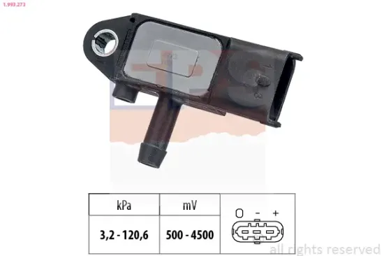 Luftdrucksensor, Höhenanpassung EPS 1.993.273 Bild Luftdrucksensor, Höhenanpassung EPS 1.993.273