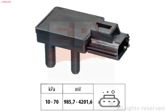 Luftdrucksensor, Höhenanpassung EPS 1.993.277 Bild Luftdrucksensor, Höhenanpassung EPS 1.993.277