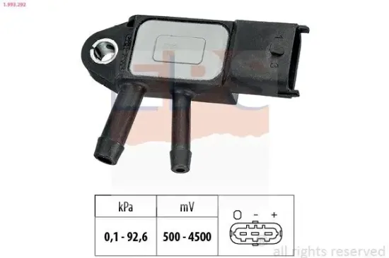 Luftdrucksensor, Höhenanpassung EPS 1.993.292 Bild Luftdrucksensor, Höhenanpassung EPS 1.993.292