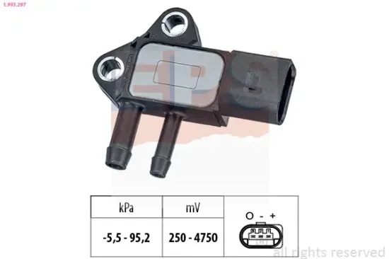 Sensor, Abgasdruck EPS 1.993.297 Bild Sensor, Abgasdruck EPS 1.993.297