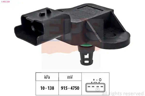 Luftdrucksensor, Höhenanpassung EPS 1.993.320