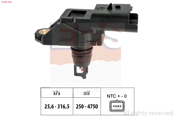 Luftdrucksensor, Höhenanpassung EPS 1.993.335