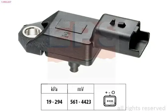 Luftdrucksensor, Höhenanpassung EPS 1.993.337 Bild Luftdrucksensor, Höhenanpassung EPS 1.993.337