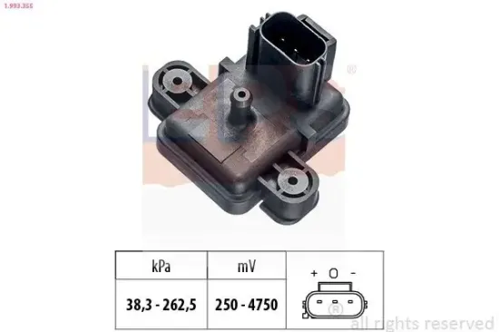 Luftdrucksensor, Höhenanpassung EPS 1.993.355 Bild Luftdrucksensor, Höhenanpassung EPS 1.993.355