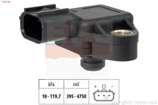 Luftdrucksensor, Höhenanpassung EPS 1.993.383 Bild Luftdrucksensor, Höhenanpassung EPS 1.993.383