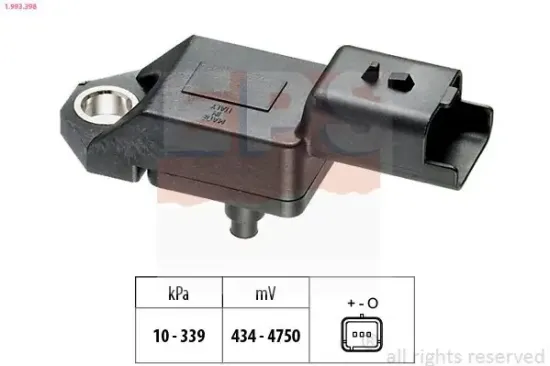 Luftdrucksensor, Höhenanpassung EPS 1.993.398 Bild Luftdrucksensor, Höhenanpassung EPS 1.993.398