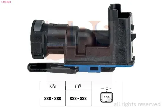 Luftdrucksensor, Höhenanpassung EPS 1.993.424 Bild Luftdrucksensor, Höhenanpassung EPS 1.993.424