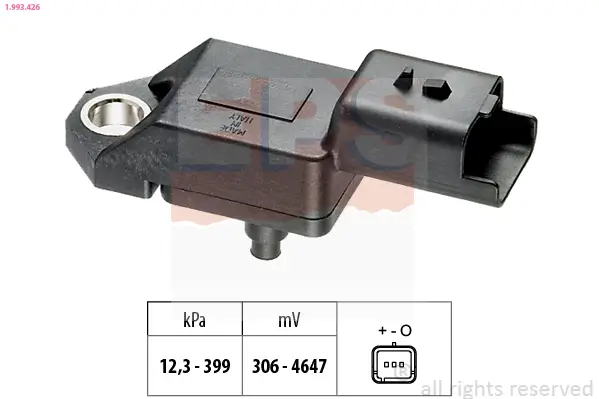 Luftdrucksensor, Höhenanpassung EPS 1.993.426
