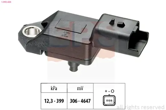 Luftdrucksensor, Höhenanpassung EPS 1.993.426 Bild Luftdrucksensor, Höhenanpassung EPS 1.993.426