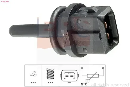 Sensor, Ansauglufttemperatur EPS 1.994.003 Bild Sensor, Ansauglufttemperatur EPS 1.994.003