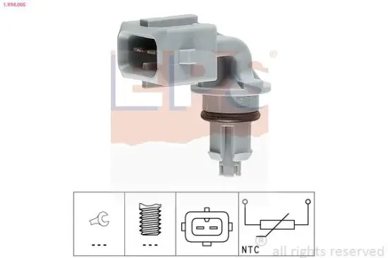 Sensor, Ansauglufttemperatur EPS 1.994.005 Bild Sensor, Ansauglufttemperatur EPS 1.994.005