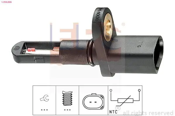 Sensor, Ansauglufttemperatur EPS 1.994.006