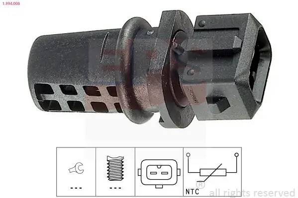 Sensor, Ansauglufttemperatur EPS 1.994.008