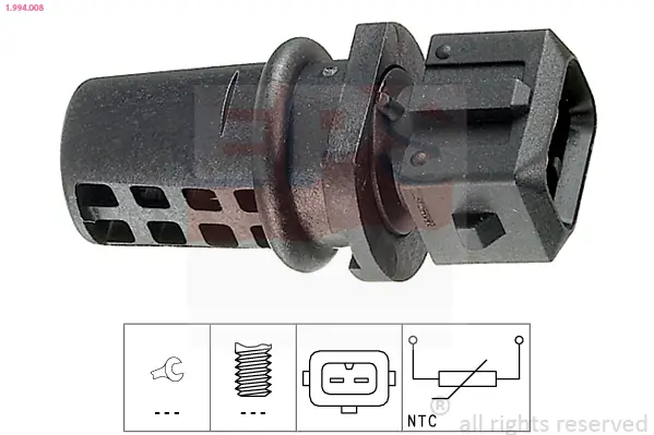 Sensor, Außentemperatur EPS 1.994.008