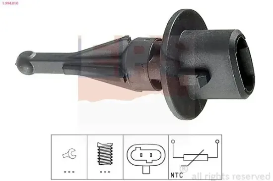 Sensor, Außentemperatur EPS 1.994.010 Bild Sensor, Außentemperatur EPS 1.994.010