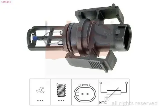 Sensor, Ansauglufttemperatur EPS 1.994.014 Bild Sensor, Ansauglufttemperatur EPS 1.994.014