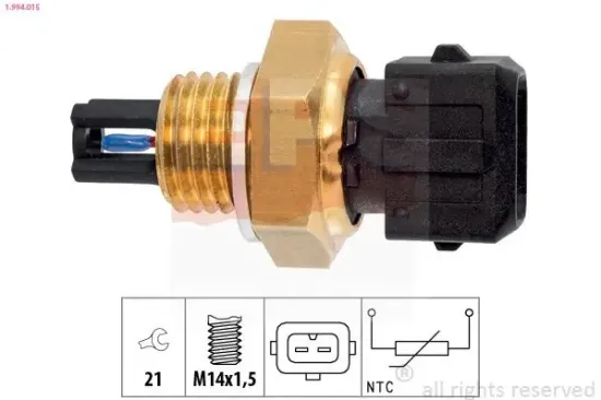 Sensor, Ansauglufttemperatur EPS 1.994.015 Bild Sensor, Ansauglufttemperatur EPS 1.994.015