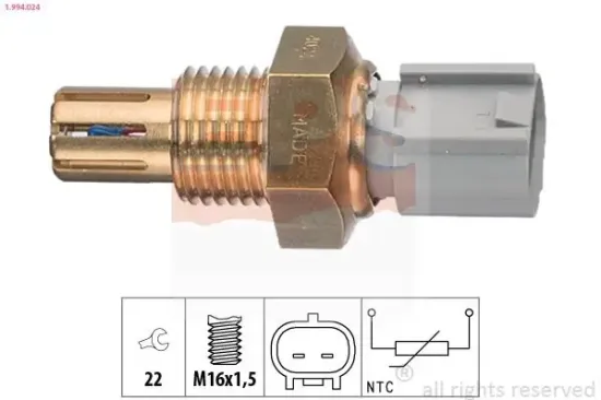 Sensor, Ansauglufttemperatur EPS 1.994.024 Bild Sensor, Ansauglufttemperatur EPS 1.994.024