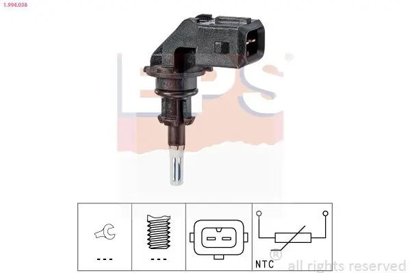 Sensor, Ansauglufttemperatur EPS 1.994.038