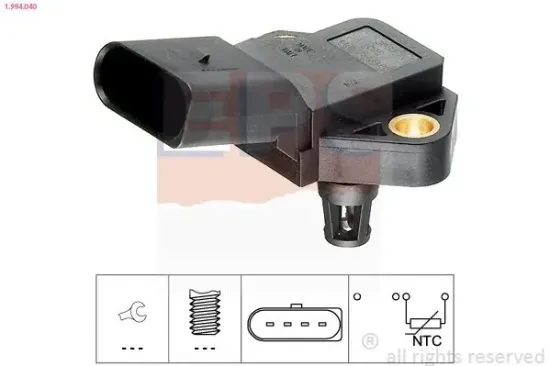 Sensor, Ansauglufttemperatur EPS 1.994.040 Bild Sensor, Ansauglufttemperatur EPS 1.994.040