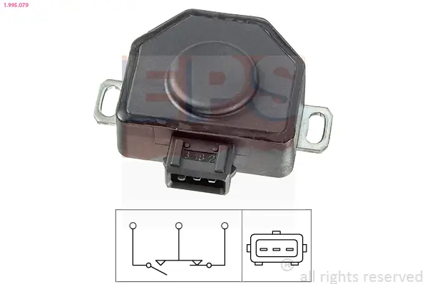 Sensor, Drosselklappenstellung EPS 1.995.079