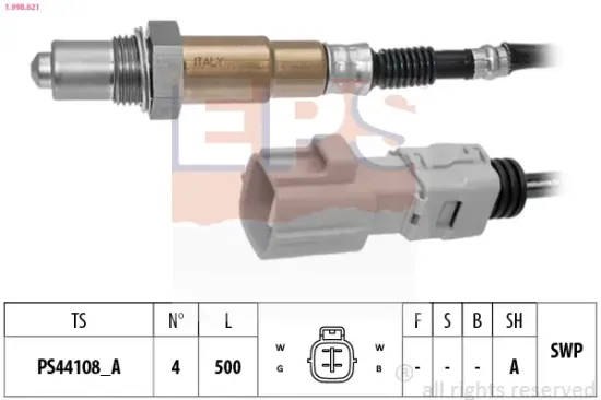 Lambdasonde EPS 1.998.621 Bild Lambdasonde EPS 1.998.621