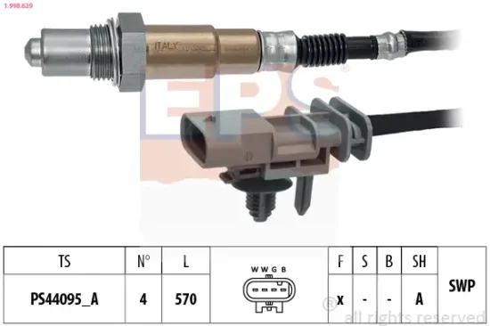 Lambdasonde EPS 1.998.629 Bild Lambdasonde EPS 1.998.629