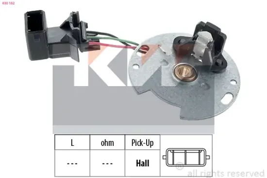 Sensor, Zündimpuls KW 430 182 Bild Sensor, Zündimpuls KW 430 182