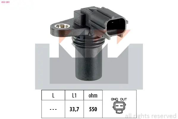 Sensor, Nockenwellenposition KW 453 281