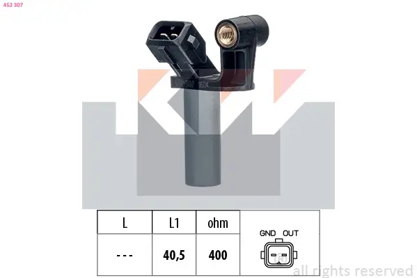 Impulsgeber, Kurbelwelle KW 453 307