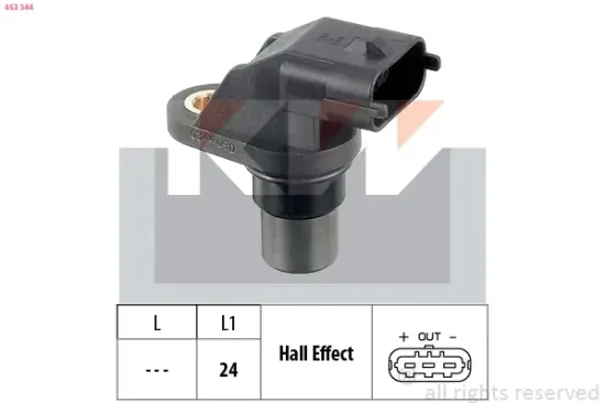 Impulsgeber, Kurbelwelle KW 453 344 Bild Impulsgeber, Kurbelwelle KW 453 344