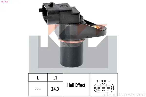 Sensor, Nockenwellenposition KW 453 459