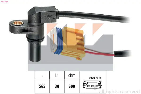 Drehzahlsensor, Automatikgetriebe KW 453 469